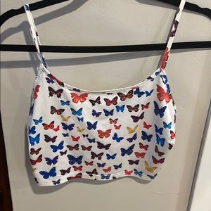 Butterfly Crop Top